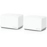 Бесшовный Mesh роутер Mercusys Halo H70X (HALO H70X(2-PACK)) AX1800 10/100/1000BASE-TX белый (упак.:2шт)
