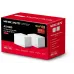 Бесшовный Mesh роутер Mercusys Halo H70X (HALO H70X(2-PACK)) AX1800 10/100/1000BASE-TX белый (упак.:2шт)