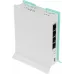 Роутер беспроводной MikroTik hAP ax lite (L41G-2AXD) AX600 10/100/1000BASE-TX голубой