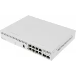 Коммутатор MikroTik CSS610-8P-2S+IN 8x1Гбит/с 2SFP+ 8PoE 8PPoE 140W управляемый