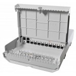 Коммутатор MikroTik NETFIBER 9 CRS310-1G-5S-4S+OUT (L3) 1x1Гбит/с 5SFP 4SFP+ 57W управляемый