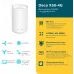 Бесшовный Mesh роутер TP-Link Deco X50-4G(1-pack) AX3000 1000BASE-T белый