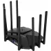 Роутер беспроводной Mercusys MR90X AX6000 100/1000/2500BASE-T черный