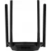 Роутер беспроводной Mercusys MR60X AX1500 10/100/1000BASE-TX черный