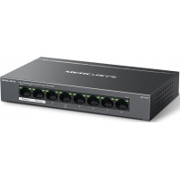 Коммутатор Mercusys MS108GP (L2) 8x1Гбит/с 7PoE+ 65W неуправляемый