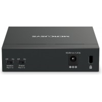 Коммутатор Mercusys MS105GP (L2) 5x1Гбит/с 4PoE+ 65W неуправляемый