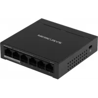 Коммутатор Mercusys MS106LP (L2) 6x100Мбит/с 4PoE+ 40W неуправляемый