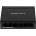 Коммутатор Mercusys MS106LP (L2) 6x100Мбит/с 4PoE+ 40W неуправляемый