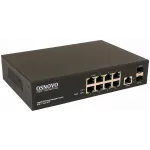 Коммутатор Osnovo SW-70802/L2 (L2) 8x1Гбит/с 2SFP управляемый