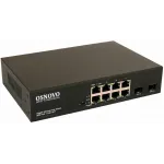 Коммутатор Osnovo SW-80802(150W) 150W неуправляемый