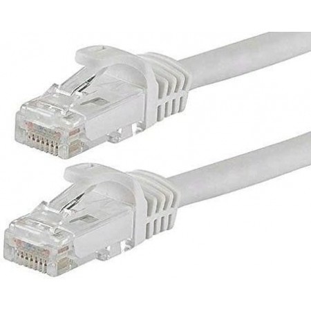 Патч-корд Premier 5-970 UTP 4 пары cat.5E solid CCA molded 30м белый RJ-45 (m)-RJ-45 (m) (5-970W 30.0)