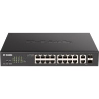 Коммутатор D-Link DGS-1100-18PV2/A (L2) 16x1Гбит/с 2xКомбо(1000BASE-T/SFP) 2SFP 130W настраиваемый Коммутатор D-Link DGS-1100-18PV2/A (L2) 16x1Гбит/с 2xКомбо(1000BASE-T/SFP) 2SFP 130W настраиваемый