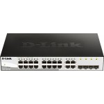 Коммутатор D-Link DGS-1210-20/FL2A (L2) 20x1Гбит/с 4xКомбо(1000BASE-T/SFP) управляемый