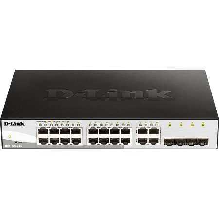 Коммутатор D-Link DGS-1210-20/FL2A (L2) 20x1Гбит/с 4xКомбо(1000BASE-T/SFP) управляемый