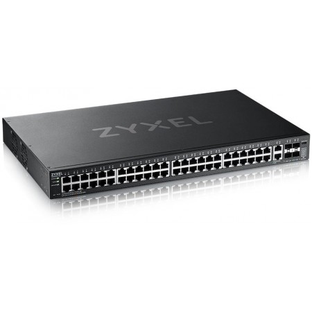 Коммутатор Zyxel NebulaFlex Pro XGS2220-54-EU0101F (L3) 48x1Гбит/с 2x10Гбит/с 4SFP+ управляемый