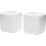 Бесшовный Mesh роутер Asus ZenWiFi XD5 (XD5 (W-2-PK)) AX3000 10/100/1000 компл.:устройство/крепления/адаптер белый (упак.:2шт)