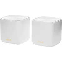 Бесшовный Mesh роутер Asus ZenWiFi XD5 (XD5 (W-2-PK)) AX3000 10/100/1000 компл.:устройство/крепления/адаптер белый (упак.:2шт)