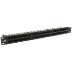 Патч-панель QTech QPP-48RM-C5EUTP-8P8C-IDC-1U 19" 1U 48xRJ45 cat.5e DUAL IDC