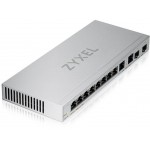 Коммутатор Zyxel XGS1210-12-ZZ0102F (L2) 8x1Гбит/с 2x2.5Гбит/с 2SFP+ управляемый