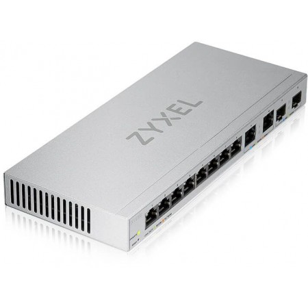Коммутатор Zyxel XGS1210-12-ZZ0102F (L2) 8x1Гбит/с 2x2.5Гбит/с 2SFP+ управляемый