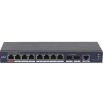 Коммутатор Dahua DH-S4210-8GT-110 (L2) 10x1Гбит/с 2SFP 8PoE 110W управляемый