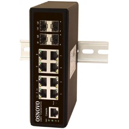 Коммутатор Osnovo SW-70804/IL 2xКомбо(1000BASE-T/SFP) управляемый