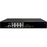 Коммутатор Trassir TR-NS24102S-120-8PoE (L2) 8x1Гбит/с 2SFP 8PoE 120W управляемый