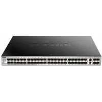 Коммутатор D-Link DGS-3130-54S/B1A (L3) 2x10Гбит/с 48SFP 4SFP+ управляемый