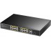 Коммутатор Cudy FS1018PS1 (L2) 16x100Мбит/с 2x1Гбит/с 1SFP 16PoE+ 200W неуправляемый