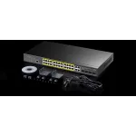 Коммутатор Cudy GS2028PS4-300W (L2) 28x1Гбит/с 4SFP 24PoE+ 300W управляемый