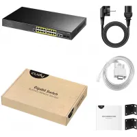 Коммутатор Cudy GS2018PS2-200W (L2) 16x1Гбит/с 2SFP 16PoE+ 200W управляемый