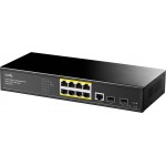 Коммутатор Cudy GS2008PS2 (L2) 8x1Гбит/с 2SFP 8PoE+ 120W управляемый