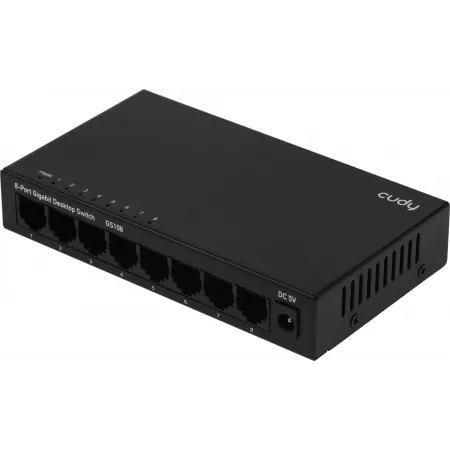 Коммутатор Cudy GS108 (L2) 8x1Гбит/с неуправляемый