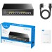 Коммутатор Cudy GS1010PE (L2) 10x1Гбит/с 8PoE+ 120W неуправляемый