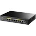 Коммутатор Cudy GS1010PE (L2) 10x1Гбит/с 8PoE+ 120W неуправляемый