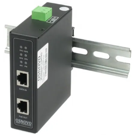 Инжектор PoE Osnovo Midspan-1/903G 10/100/1000BASE-T 90Вт 12-57В(DC)