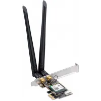 Сетевой адаптер Wi-Fi + Bluetooth Cudy WE3000 AX3000 PCI Express (ант.внеш.съем) 2ант.