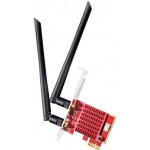 Сетевой адаптер Wi-Fi + Bluetooth Cudy WE3000S АХ5400 PCI Express (ант.внеш.съем) 2ант.