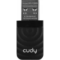 Сетевой адаптер Wi-Fi Cudy WU1300S AC1300 USB 3.0 (ант.внутр.) 1ант.