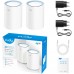 Бесшовный Mesh роутер Cudy M1200(2-Pack) AC1200 10/100BASE-TX белый (упак.:2шт)