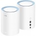 Бесшовный Mesh роутер Cudy M1200(2-Pack) AC1200 10/100BASE-TX белый (упак.:2шт)