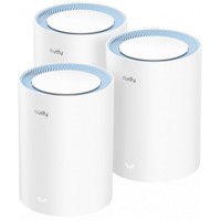 Бесшовный Mesh роутер Cudy M1200(3-Pack) AC1200 10/100BASE-TX белый (упак.:3шт) Бесшовный Mesh роутер Cudy M1200(3-Pack) AC1200 10/100BASE-TX белый (упак.:3шт)
