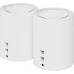 Бесшовный Mesh роутер Cudy M1800(2-Pack) AX1800 10/100/1000BASE-TX белый (упак.:2шт)