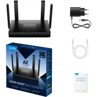 Роутер беспроводной Cudy WR3000 AX3000 10/100/1000BASE-TX/Wi-Fi черный