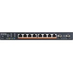 Коммутатор Zyxel XMG1915-10EP-EU0101F (L2+) 8x2.5Гбит/с 2SFP+ 8PoE++ 130W управляемый