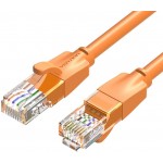 Патч-корд Vention IBEOH 1Гбит/с UTP 4 пары cat.6 CCA 2м оранжевый RJ-45 (m)-RJ-45 (m) Патч-корд Vention IBEOH 1Гбит/с UTP 4 пары cat.6 CCA 2м оранжевый RJ-45 (m)-RJ-45 (m)