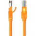Патч-корд Vention IBEOH 1Гбит/с UTP 4 пары cat.6 CCA 2м оранжевый RJ-45 (m)-RJ-45 (m)