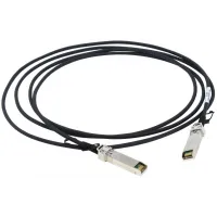 Кабель DAC Future Technologies FT-SFP+CabP-AWG30-1 10Гбит/с Cu пассив. 1м серебристый SFP+-SFP+