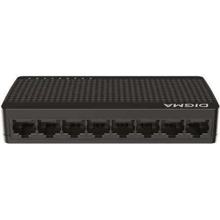Коммутатор Digma DSW-108GE DSW-108GEV2 (L2) 8x1Гбит/с неуправляемый