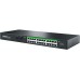 Коммутатор Netis P124GC (L2) 24x1Гбит/с 2SFP 24PoE+ 360W неуправляемый